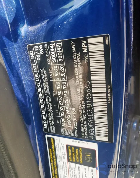 2018 Mercedes-Benz Gls 450 4Matic from USA, damaged, VIN 4JGDF6EE3JB165663